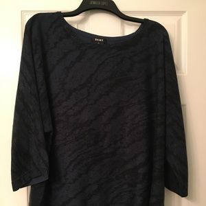 DKNY Navy Blue Women's Sweater